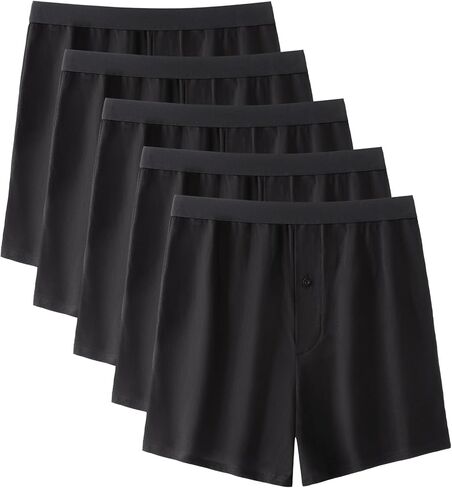 Mens Boxers Shorts Breathable Cotton Underwear Boxers For Men Pack in Saudi Arabia