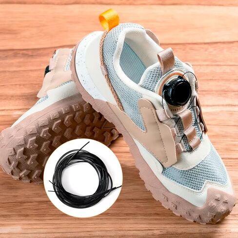 Rotating automatic buckle elastic shoelace replacement, suitable for children and adults, button shoelaces. in Saudi Arabia