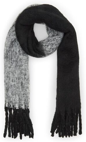 Steve Madden Lofty Winter Scarf, Black Multi in Saudi Arabia