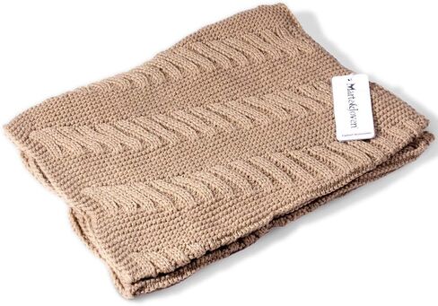 Marte&Joven Winter Knit Infinity Scarf for Women Thick Warm Khaki Circle Loop Scarves Holiday Gift, 1 in Saudi Arabia
