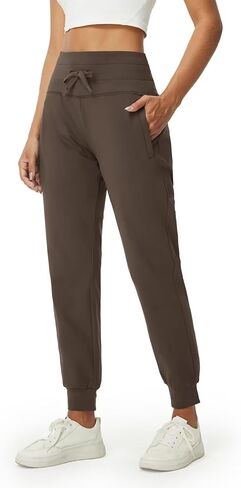 M MAELREG Golf Fleece Lined Joggers for Women Water-Resistant High Waisted Thermal Winter Sweatpants Hiking Running Pockets in Saudi Arabia