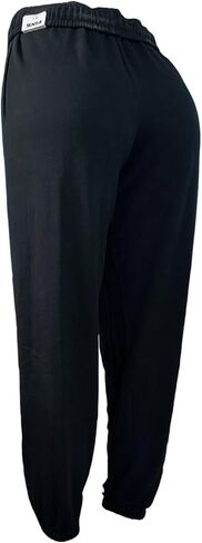 Victoria's Secret Pink Fleece Ivy Relaxed Sweatpants Color Black New (US, Alpha, XX-Large, Regular, Regular, Black Racing) in Saudi Arabia