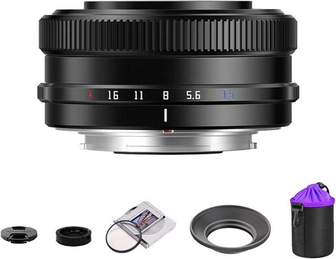 TTARTISAN AF 35mm f1.8 II APS-C Frame Stepper Motor Lens for Fuji X Mount Cameras for Fujifilm XS10 X-E4 X-T10 X-T20 X-T3 X-T4 X-T100 X-T200 X-T30 X-Pro1 X-Pro2 X-Pro3 X-E1-Black in Saudi Arabia