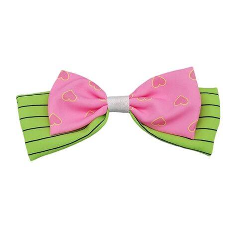 Bow Tie Bow Knot Hair Pin Clips Accessory props decorations Head wear for Nezuko Shinobu Zenitsu Cosplay use (Kocho Shinobu) in Saudi Arabia