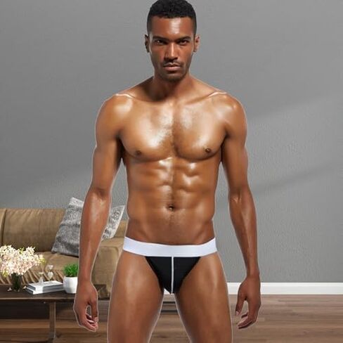 Jockstraps Athletic Supporter for Men Underwear Breathable Jock Straps Workout Sexy Thong g-String Sport in Saudi Arabia
