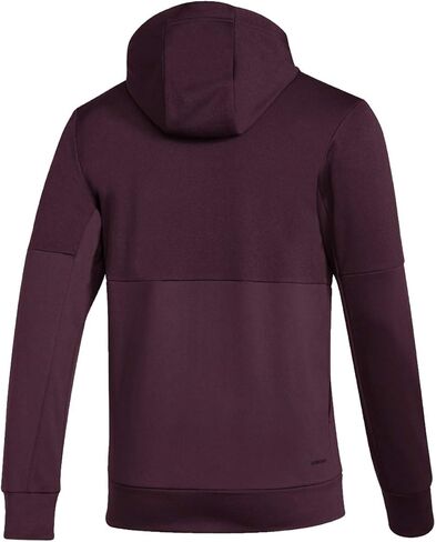 سترة adidas Issue بسحاب كامل - سترة رجالية كاجوال XL Team Maroon Melange/White in Kuwait