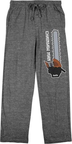 Bioworld Chainsaw Man Men's Heather Gray Sleep Pajama Pants in Saudi Arabia