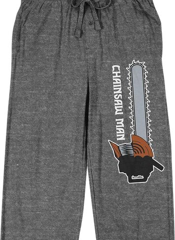Bioworld Chainsaw Man Men's Heather Gray Sleep Pajama Pants in Saudi Arabia