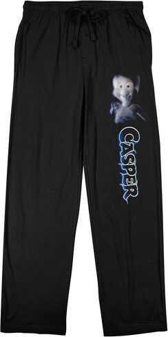 Casper Ghost Logo Adult Black Sleep Pajama Pants in Saudi Arabia