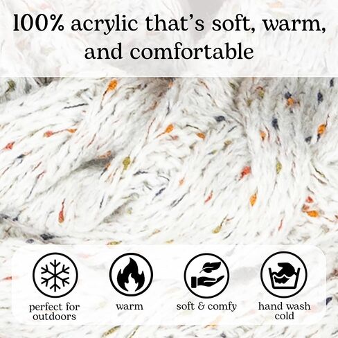 Funky Junque Women's Knit Pom Beanie Hat: Confetti - Ivory (Faux Fur Pom) in Saudi Arabia