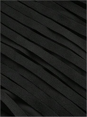 تنورة صغيرة للسيدات من SweatyRocks بمقاس كبير وخصر مرتفع وديكور عتيق من جلد الغزال هيبي in Kuwait