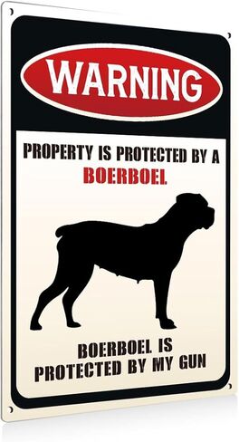 Aluminium plate 750 Funny Dog Aluminium Plate Signs Property is Protected By A French Bulldog Decorative Signs Plaques for Home Decor Gifts to Indoor and Outdoor Use Gifts for Dog Lover in Kuwait