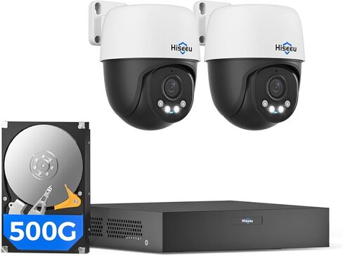 【121 ° زاوية واسعة+إنذار Spotlight】 نظام كاميرا أمان Hiseeu 8MP 4K POE ، نظام كاميرا POE 16CH قابل للتوسيع ، كاميرات أمان منزلية 5 ميجابكسل ، اكتشاف الإنسان/المركبات ، الصوت ثنائي الاتجاه ، 24/7 ، تسجيل 3TB HDD in Kuwait