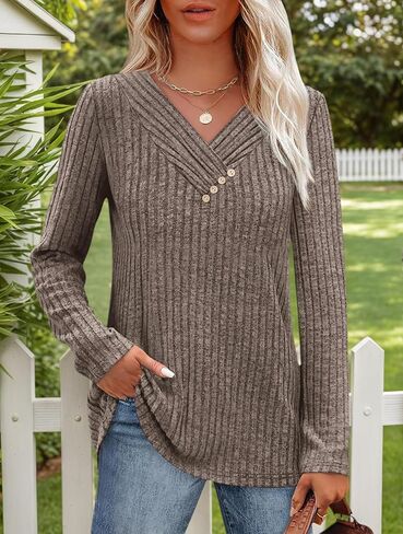 Lightweight Sweatshirts for Women Sweaters Tunic Tops Fall Outfits Fashion 2025 Winter Clothing in Saudi Arabia