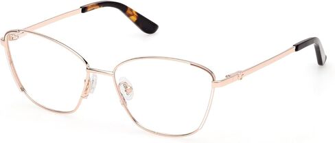إطار نظارة نسائية من Guess GU50224 028 ذهبي وردي لامع 56/15/140 in Kuwait
