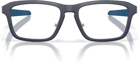 Oakley OY8030F Quad Out Low Bridge Fit Prescription Eyewear Frames, Satin Universe Blue/Demo Lens, 48 mm in Saudi Arabia