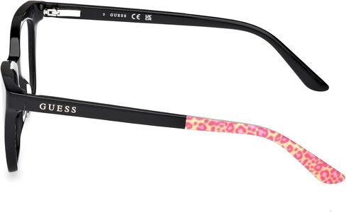 Guess GU50268 001 shiny black 47/16/130 GIRL Eyewear Frame in Saudi Arabia