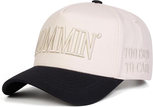 Mommin Hat Vintage Two-Tone Baseball Cap for Women Men in Saudi Arabia