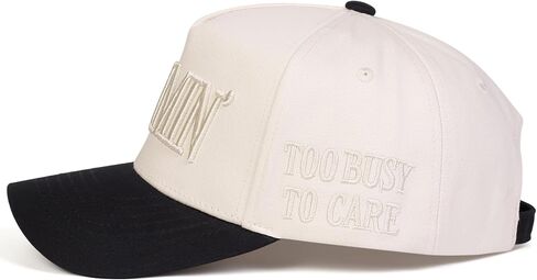 Mommin Hat Vintage Two-Tone Baseball Cap for Women Men in Saudi Arabia