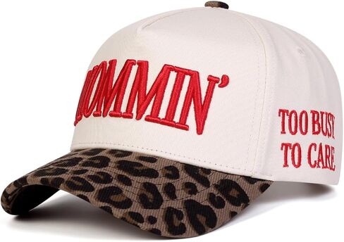 Mommin Hat Vintage Two-Tone Baseball Cap for Women Men in Saudi Arabia