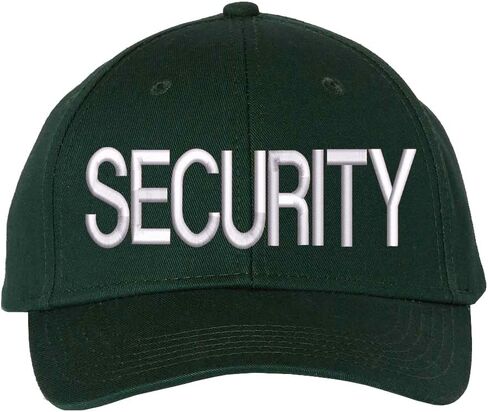 Security Baseball Hat | Large Embroidered Structured Adjustable Uniform Guard Officer Official Bouncer Bodyguard Cap in Saudi Arabia