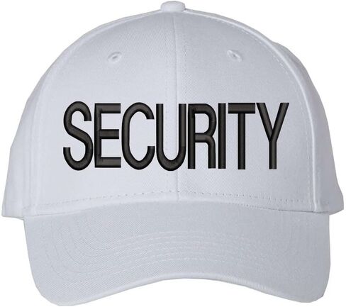 Security Baseball Hat | Large Embroidered Structured Adjustable Uniform Guard Officer Official Bouncer Bodyguard Cap in Saudi Arabia