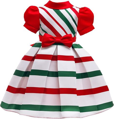 فستان سوبر فيري للفتيات بأكمام منتفخة لحفلات عيد الميلاد للأطفال فستان حفلة عيد ميلاد الأميرة للأطفال in Kuwait