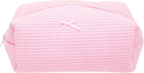 PAZIMIIK 6PCS Cozy Makeup Bag Small Aesthetic Travel Zipper Cosmetic Pouch for Women Make Up Beauty Accessories Brushes, Stripe Black in Saudi Arabia