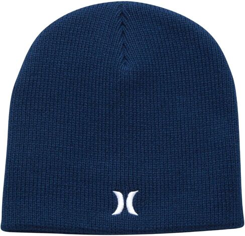Hurley Mens Icon Staple Beanie - Classic Loose Knitted Lightweight Hat for Men in Saudi Arabia