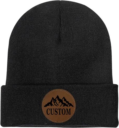 Bulk Custom Beanie Custom Winter Hat Knit Hats for Men Women Unisex Personalized Beanies Skull Caps Add Text Logo in Saudi Arabia