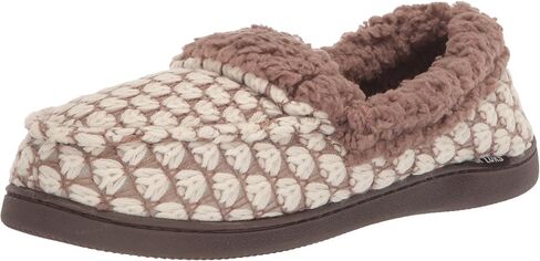 MUK LUKS Women's Anais Slipper, Silver Fox, Small in Saudi Arabia