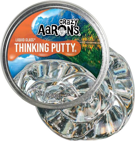 Crazy Aaron’s 4" Brown Sugar Boba Thinking Putty 90 Grams - Never Dries Out - Sensory Play Putty - Creative Toy for Kids and Adults - Crazy Aaron’s Thinking Putty® - Made in The USA in Kuwait