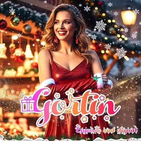 GORTIN عيد الميلاد قفازات طويلة الأحمر تضيء أصابع الكوع طول قفازات عيد الميلاد حفلة الشاي زي اكسسوارات للنساء in Kuwait