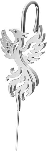 أقراط Rising Phoenix Helix Hook - قابلة للتعديل، ولا تسبب الحساسية، على شكل أساور أذن للجنسين in Kuwait