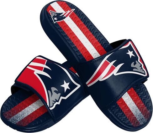 FOCO Tampa Bay Buccaneers NFL Mens Team Stripe Gel Slide - L in Kuwait