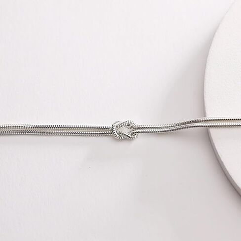 Knot Bracelet Matching Bracelets for Couples Dainty Gold Love Knot Bracelets Mother Daughter Knot Bracelet for Women Trendy in Saudi Arabia