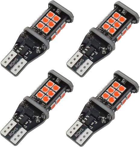 Car T15 LED Backup Reverse Light, High Power Bright 912 921 W16W Decoding Lights with 3030SMD Chip, 12V 5W 6500K White Auto Illumination Bulb Replacement for RV Car Truck (2PCS) in Kuwait