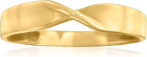 Ross-Simons 10kt Yellow Gold Twisted Ring in Saudi Arabia