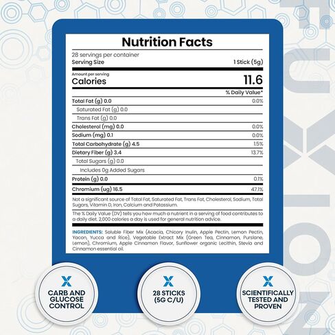 FuXion Nocarb T- يحافظ على توازن الكوليسترول، ويقلل من تحول الدهون، ويمنع الكربوهيدرات (Nocarb T، 28 عصا) in Kuwait