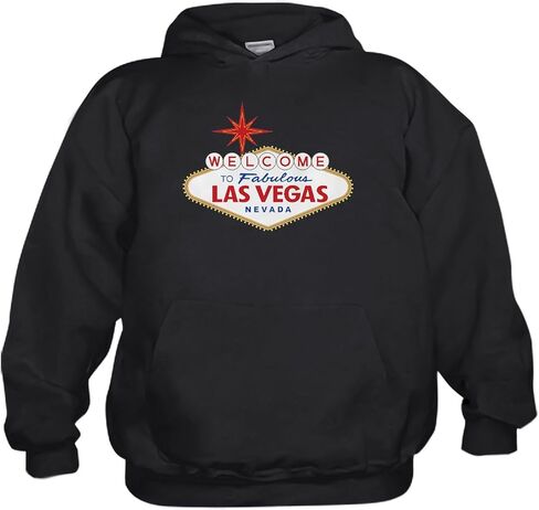 CafePress مرحبًا بكم في Fabulous Las Vegas, NV Kids سويت شيرت بقلنسوة، قلنسوة كلاسيكية in Kuwait