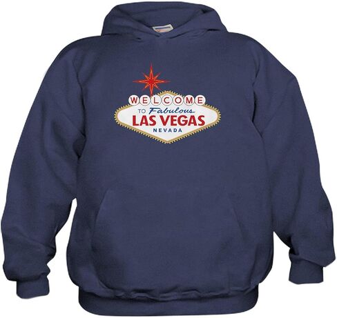 CafePress مرحبًا بكم في Fabulous Las Vegas, NV Kids سويت شيرت بقلنسوة، قلنسوة كلاسيكية in Kuwait