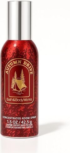 Bath & Body Works Autumn Drive Concentrated Room Spray 1.5 oz 42.5 g – Fall Home Fragrance with Crisp Red Berries, Warm Amber, and Spiced Woods in Saudi Arabia
