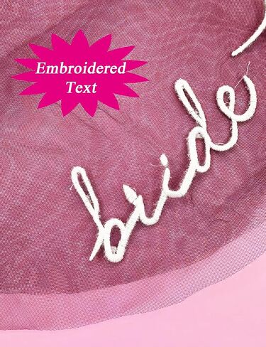 Bride to Be Embroidered Veil with Heart Sunglasses - Bachelorette Party Favors, Bridal Shower Decorations in Saudi Arabia