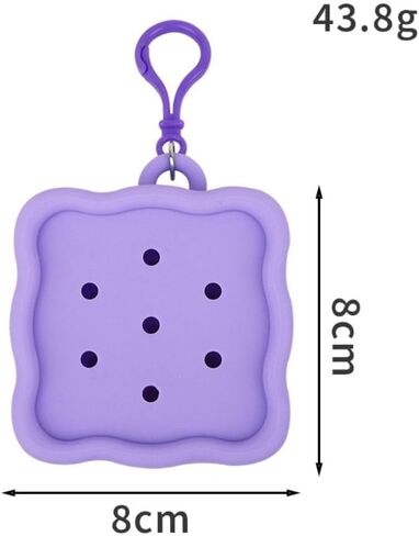 Women Wallet Change Pouch Silicone Soft Mini Money Bag Cute Zipper Storage Bag(blue) in Saudi Arabia