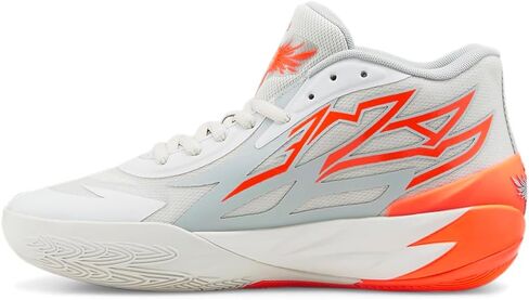 حذاء رياضي لكرة السلة للرجال Mb.02 Gorange من PUMA - أوف وايت - مقاس 10 M in Kuwait