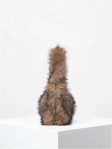 OYOANGLE Women's Faux Fur Zipper Top-Handle Handbag Fuzzy Plush Purse Underarm Trendy Hobo Bag in Saudi Arabia