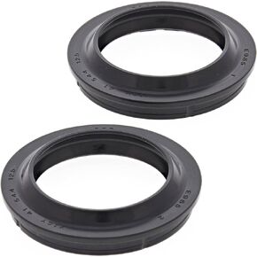 All Balls Racing 57-115 Fork Dust Seal Kit Compatible with/Replacement for Buell Honda Kawasaki Suzuki Yamaha