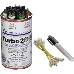 MARS - Motors & Armatures 12200 Turbo 200 2.5/5/5/10/20/25 MFD Capacitor