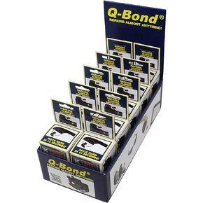 K Tool International 90003 Q Bond Ultra Strong Adhesive Kit for Garages, Repair Shops and, DIY, Hard Plastics/PVC/Metals, (2) Adhesive Bottles, (1) Plastic and (1) Metal Reinforcing Powders, 10 Pack