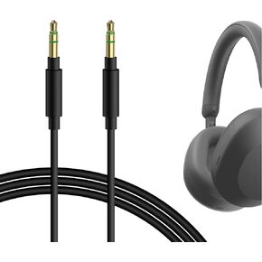 GEEKRIA Audio Cable Compatible with Sony WH-1000XM6/1000XM5/1000XM4, XB920N/XB910N, CH720N, ULT Wear Headphones Cable, 1/8" (3.5mm) to 3.5mm Replacement Stereo Cord (4 ft/1.2 m) in Saudi Arabia